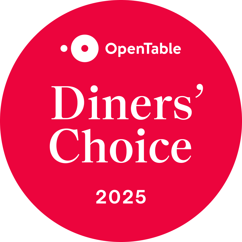 OpenTable Diners' Choice 2025 badge