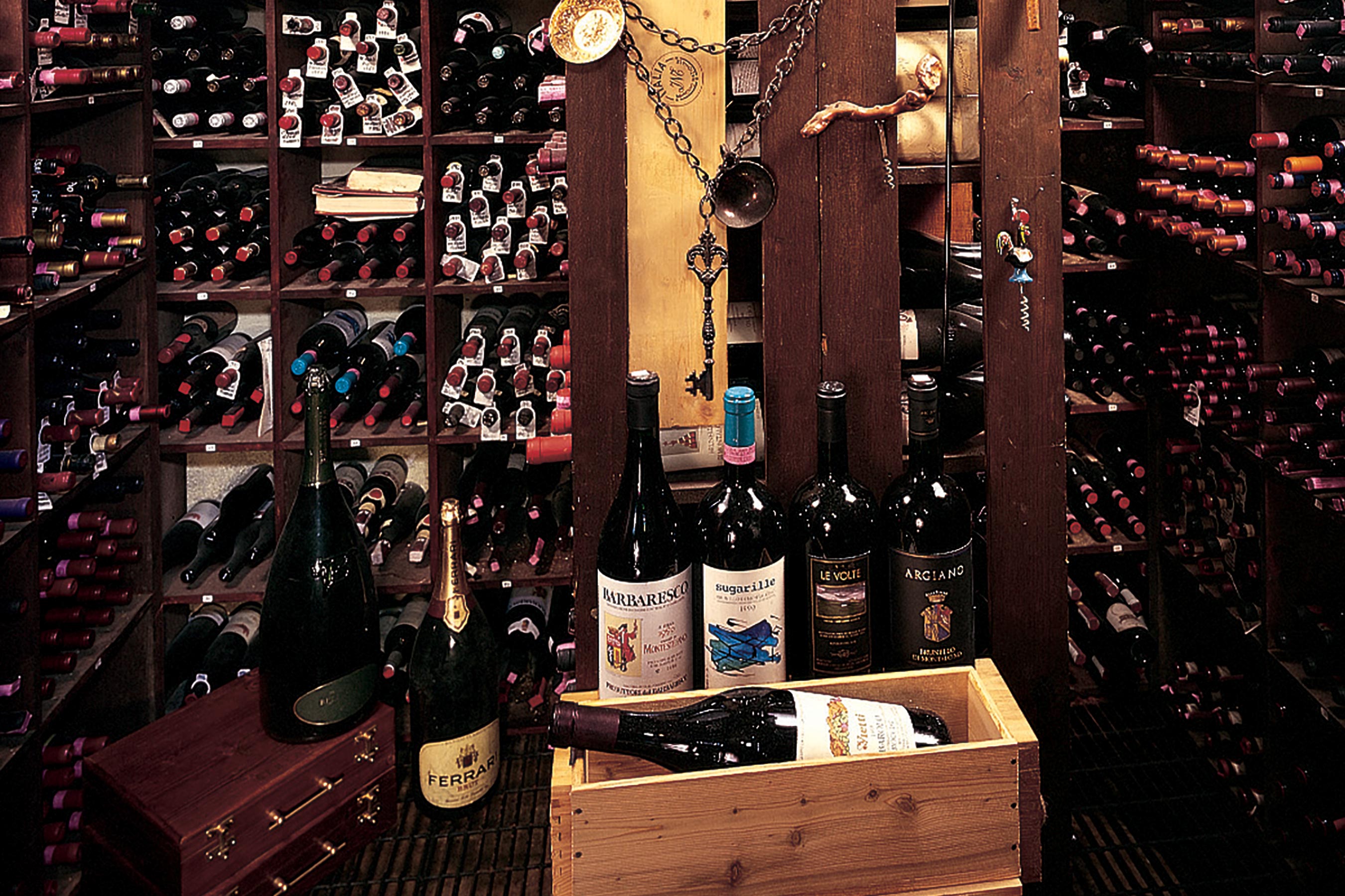 La Famiglia award-winning wine cellar